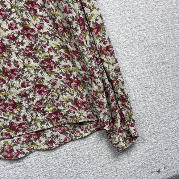 Tamara H. Long sleeve Blouse Wom L Floral Peasanty AOP Cottagecore Boho - Picture 4 of 13